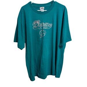 Vintage Men’s XL Made In USA Lee Sport Miami Dolphins 2001